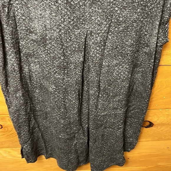 Prana Women’s Anini High Low Tunic Top L V-Neck Pockets Cuffed Sleeve summer Y2K - Picture 6 of 7